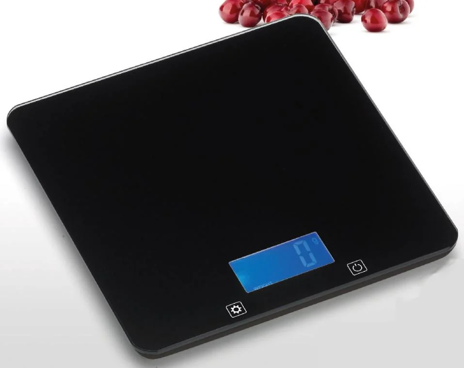 Kitchen Tools Tempered Glass Platform Digital Electronic Weighing Scales for Food