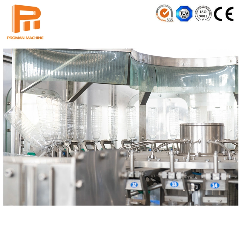 Rotary Automatic Carbonated Beverage Water Bottling System Machine for Coca Cola Filling Line Plant