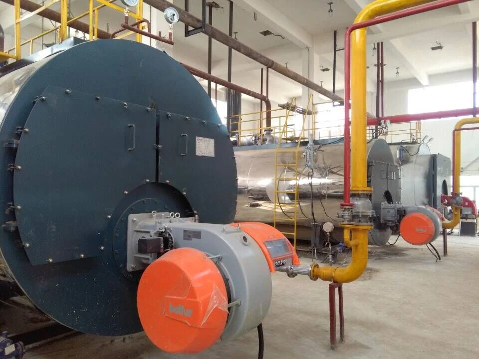 1t Waste Oil Heavy Oil Diesel Burner Fired Steam Boiler