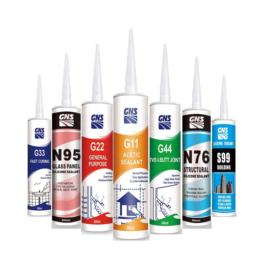 General Purpose Acid-Curing Silicone Sealant with Excellent Adherence