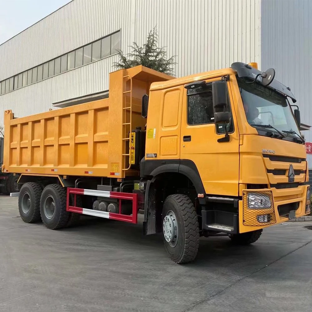 Preço de fábrica Novo Sinotruk 6X4 10 Rodas 371HP Mineração Basculante Caminhão Basculante e Caminhões Usados HOWO Caminhão Basculante Usado para Venda