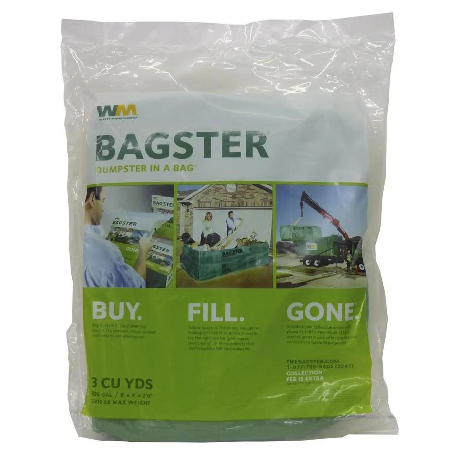Garden Waste Collection Leaf Bag Is The Best Solution to Keep The Clean Environment Dumpster
