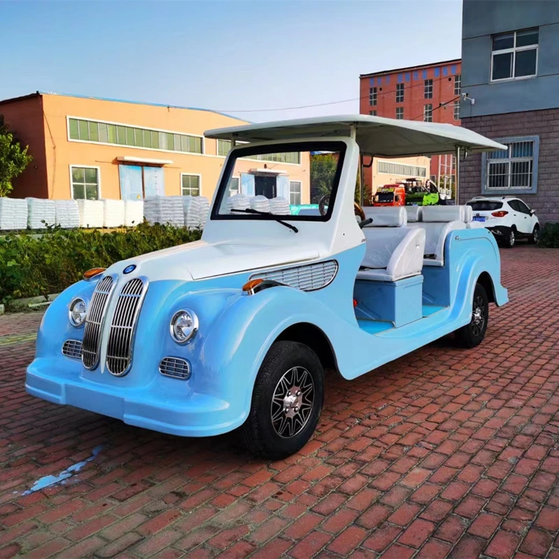 Les véhicules de tourisme électrique colorés Yisen Mini Tour Bus électrique