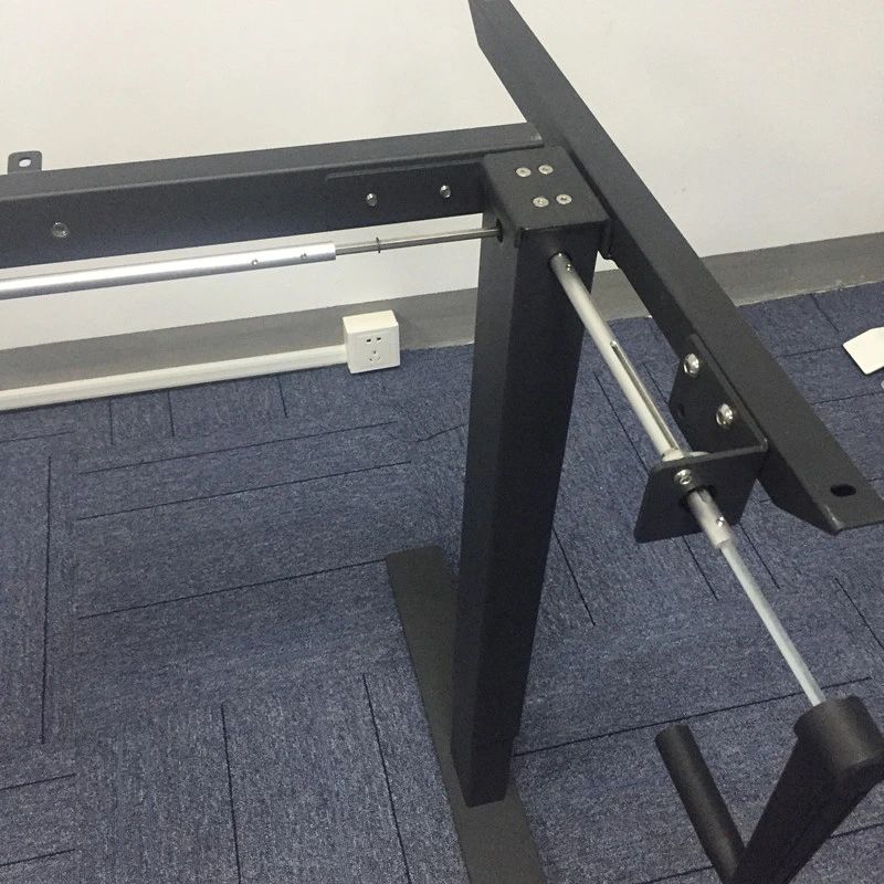 Bamboo Standing Desk Frame with Crank System