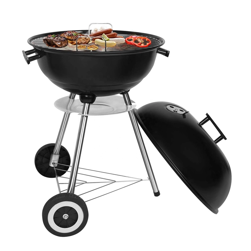 18 Inch Kettle Barbecue BBQ Charcoal BBQ Grill Travel Picnic Camping BBQ