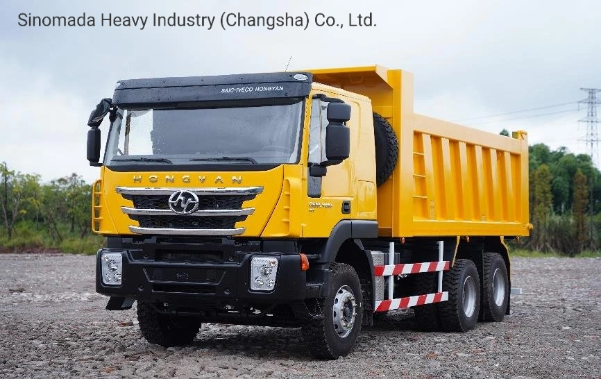 Hongyan 6X4 Tipping Mining Dump Truck 340HP Tipper LHD Dumping Truck