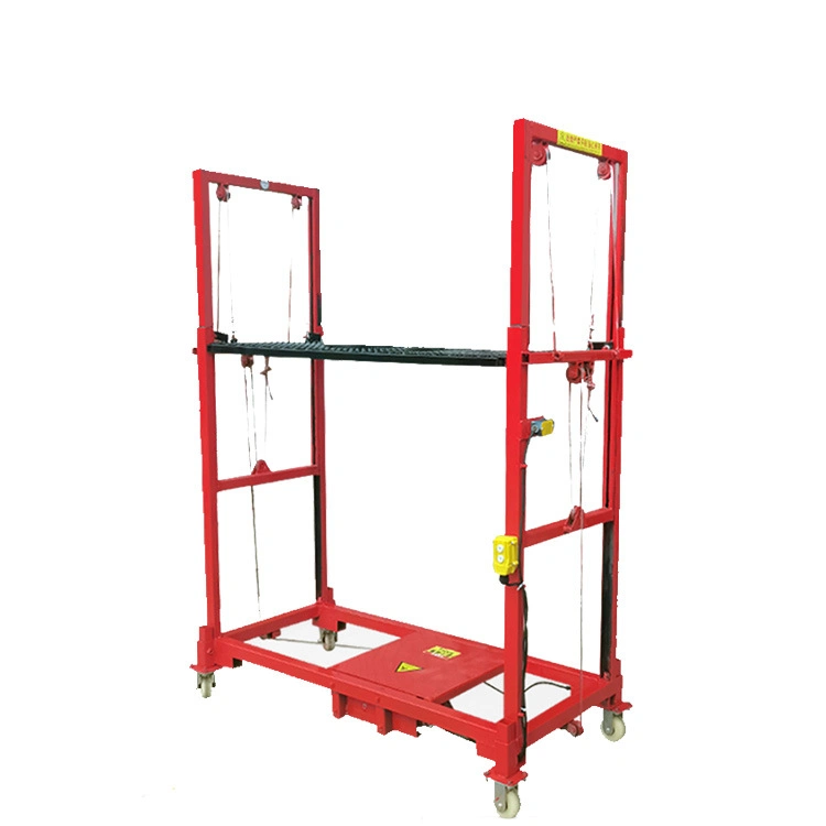 Manufacturer's Direct Sales Electric Scaffolding Lifting Platform Height Support Customization