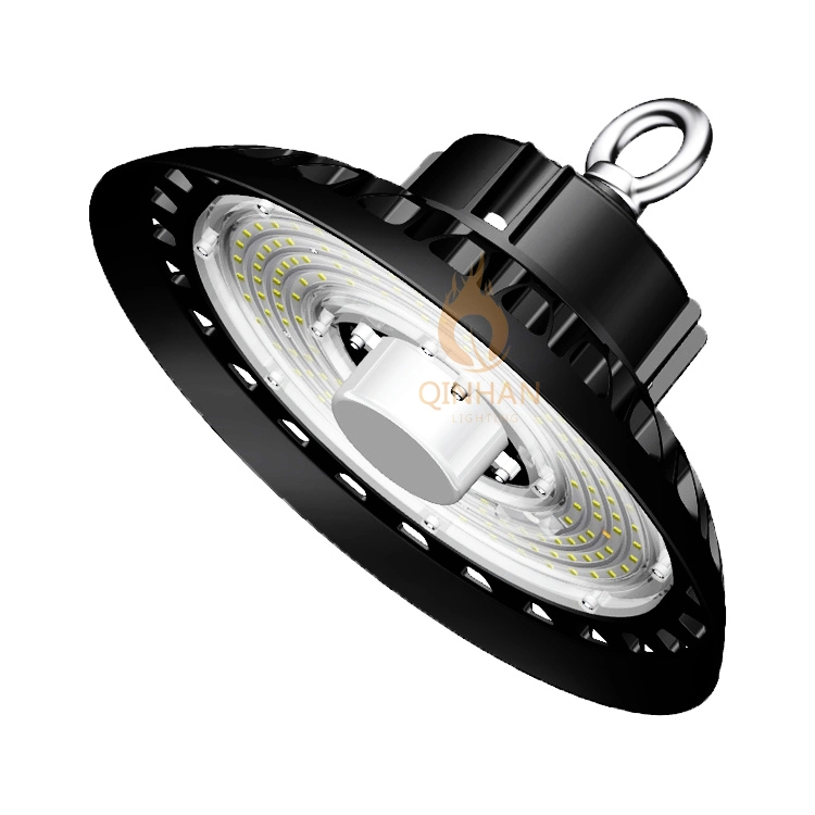 150lm/W 100W OVNI Fábrica Industrial de la Bahía de alta luz LED con sensor de movimiento de microondas