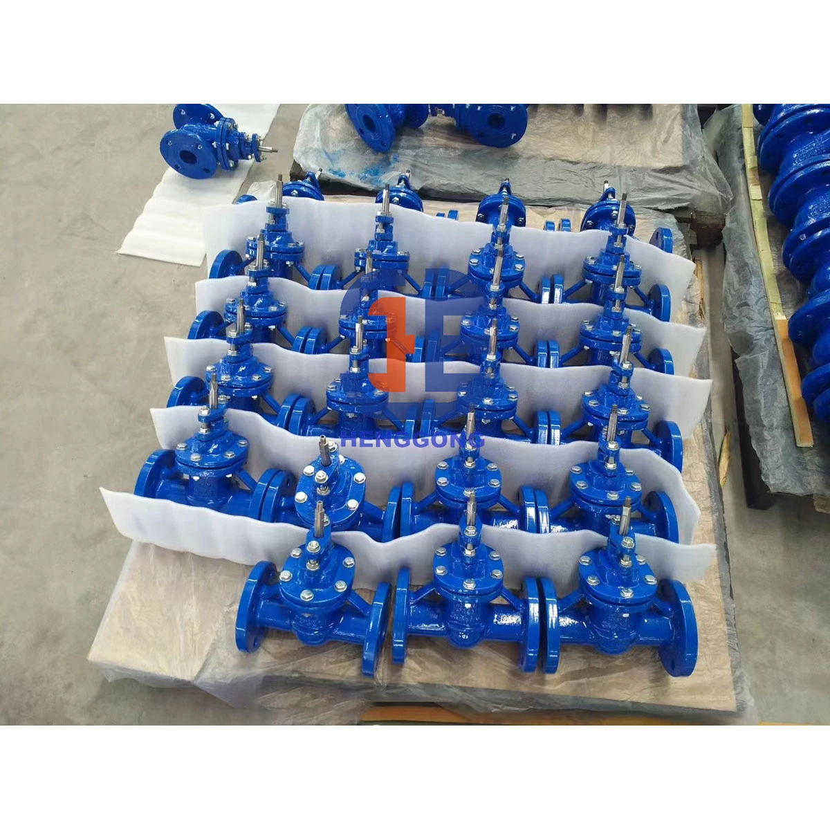 API/ANSI/DIN/BS Electric Cast Iron Gg25 Ggg40 Industrial Wedge Soft EPDM Seat Flange Gate Valve with Handwheel