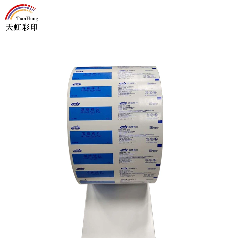 Disfection Alcohol Bzk Pad /Swabs Customized Design Paper Roll