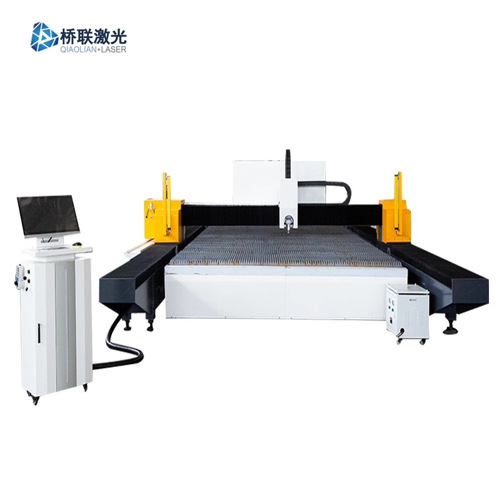 Single Table 6kw Fiber Laser Machine Cutting Metal Stable Quality