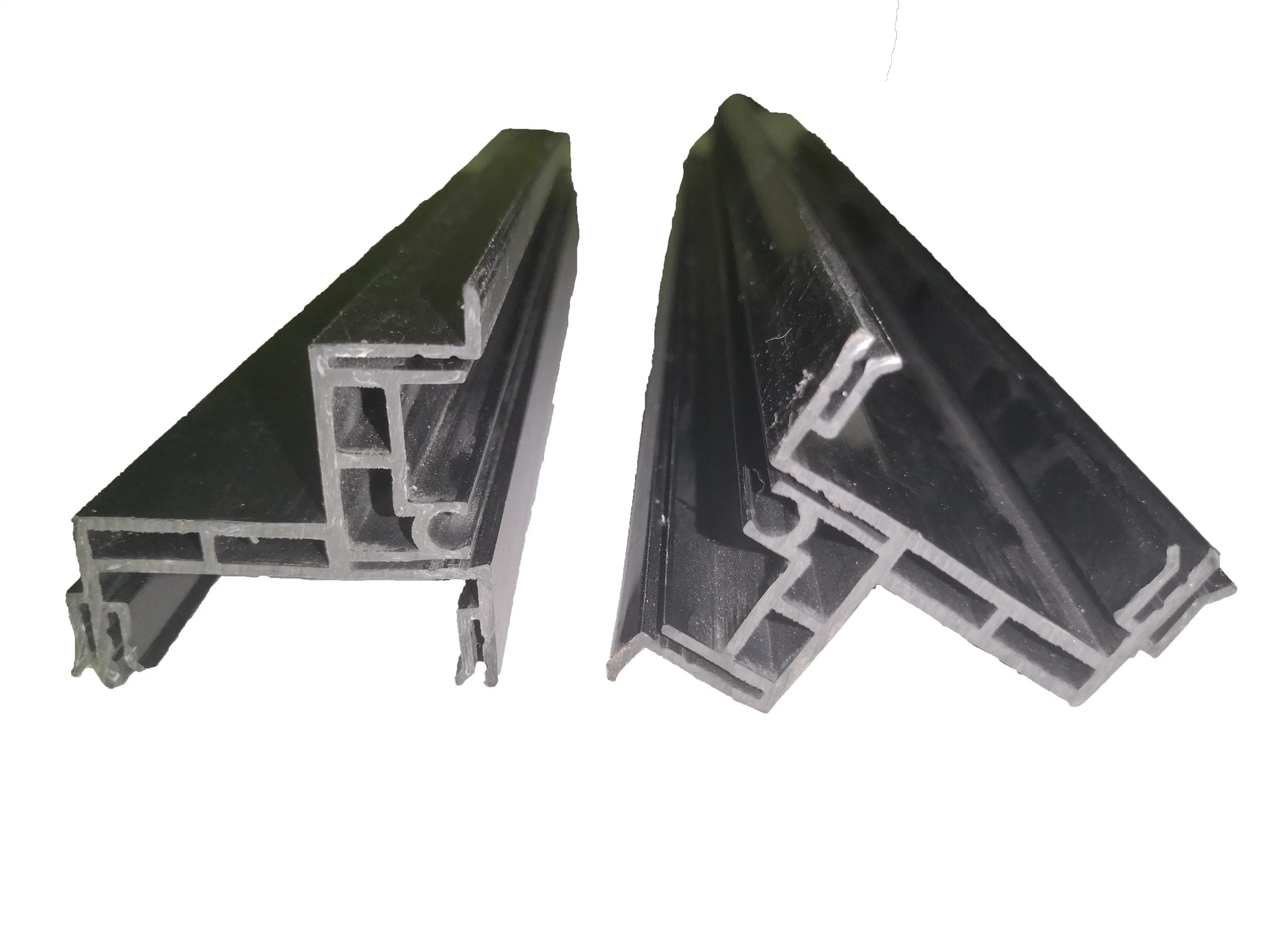 PVC / UPVC / PC Perfis de extrusão de plástico fabricante moldes de extrusão personalizados em forma de U