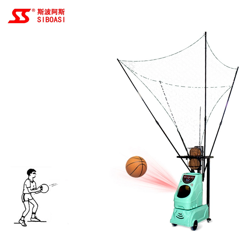 Automatic Basketball Pitching Machine for Students Training