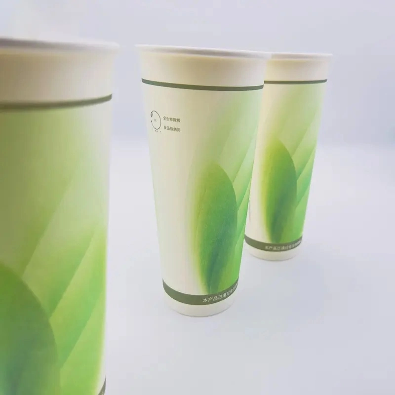 8oz 12oz 16oz 20oz PLA Paper Cup, PLA Coated Paper Cup Raw Material 4oz 6oz 7oz New Item