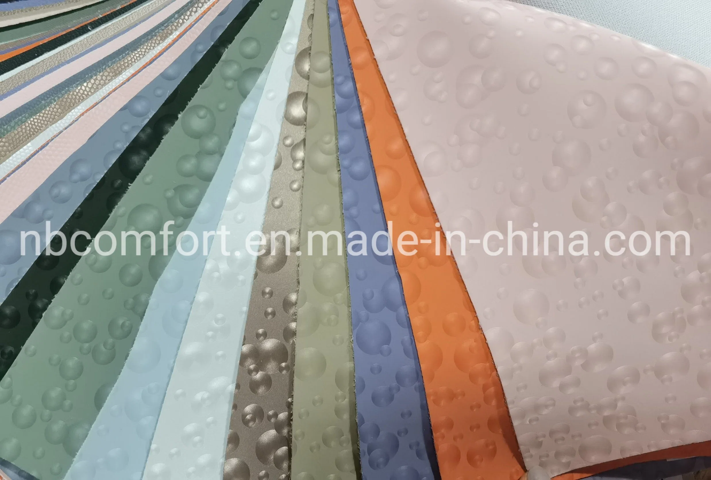 Emboss High quality/High cost performance Synthetic PU Leather for Sofa Car Seat Auto