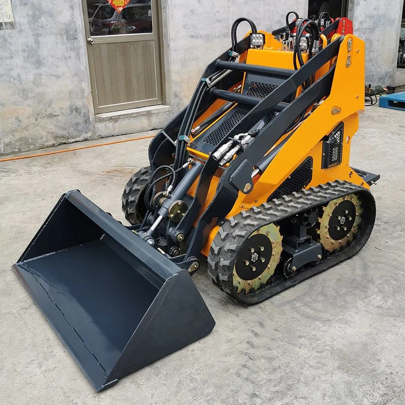 Cheap Price Chinese Micro Skid Steer Loader Brush Cutter Skid Steer