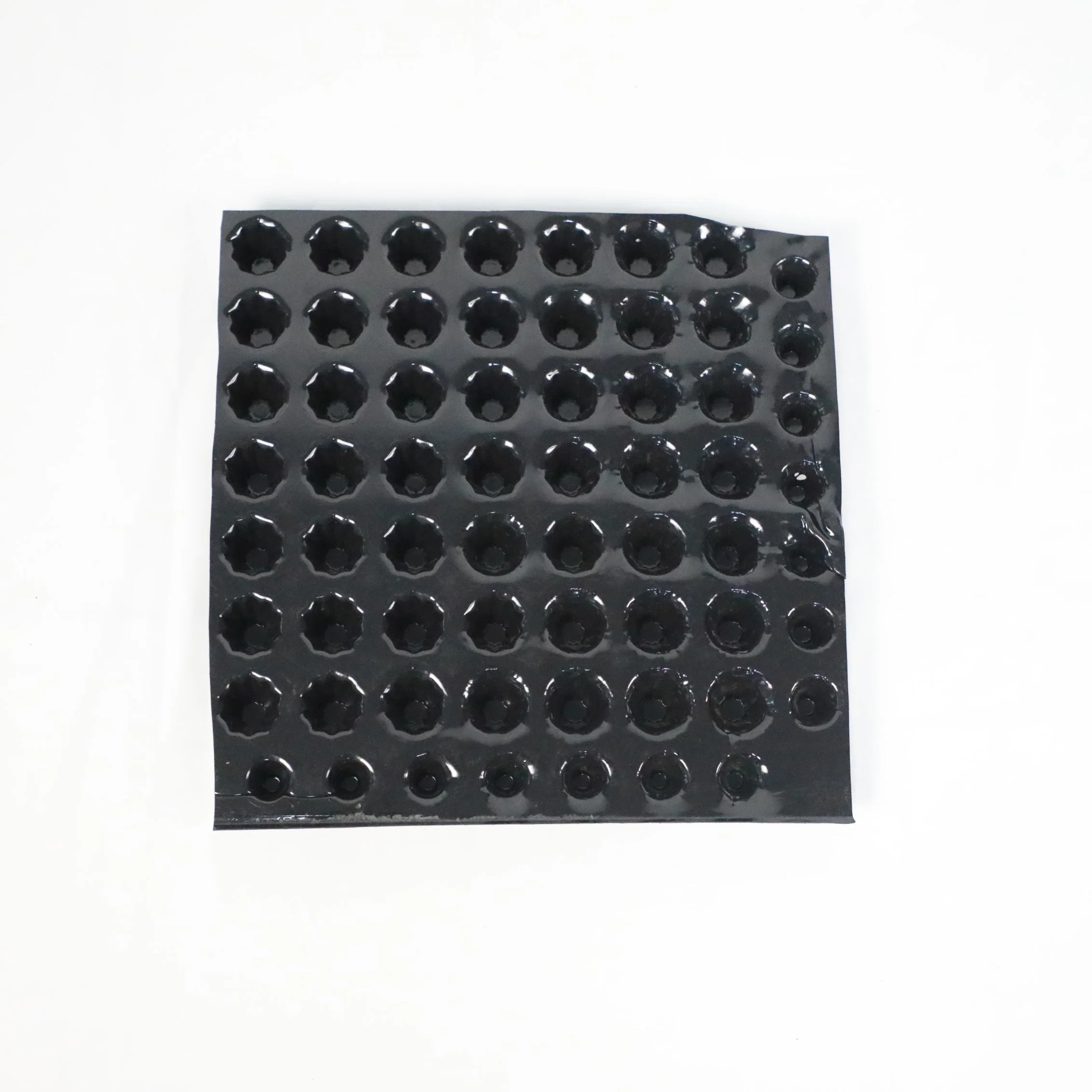 Manufacture Price Waterproof Plastic Sheet HDPE Drainage Board Dimple Membrane Drain Mat