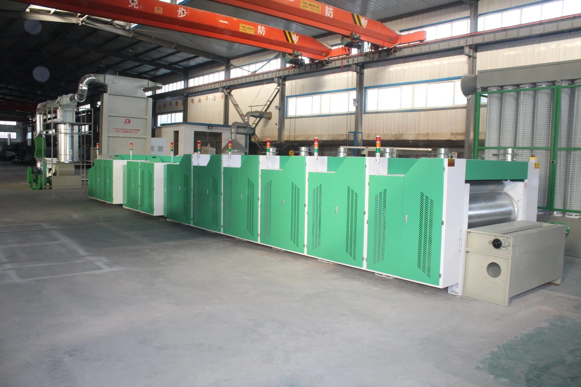 Factory Direct Sale Factory Price Textile Waste Cotton Belt Cover Recycling Machine Production Line