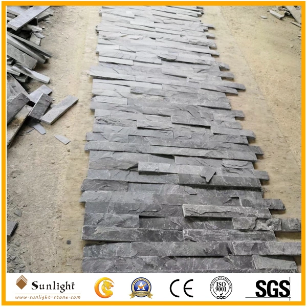 Natural Split Black Slate/Rusty Slate/Copper Slate/Blue Slate Culture Stone for Wall Cladding