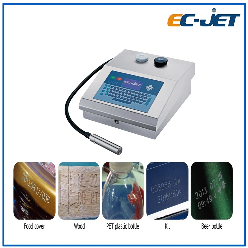 Automatic Continuous Inkjet Printer Coding Machine for Vitamin Bottle (EC-JET500)