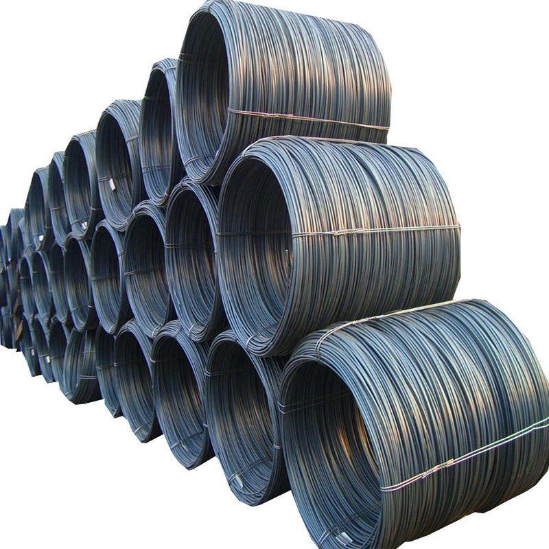 Low Carbon Steel Wire Rod Alloy Steel Add Boron Black Wire