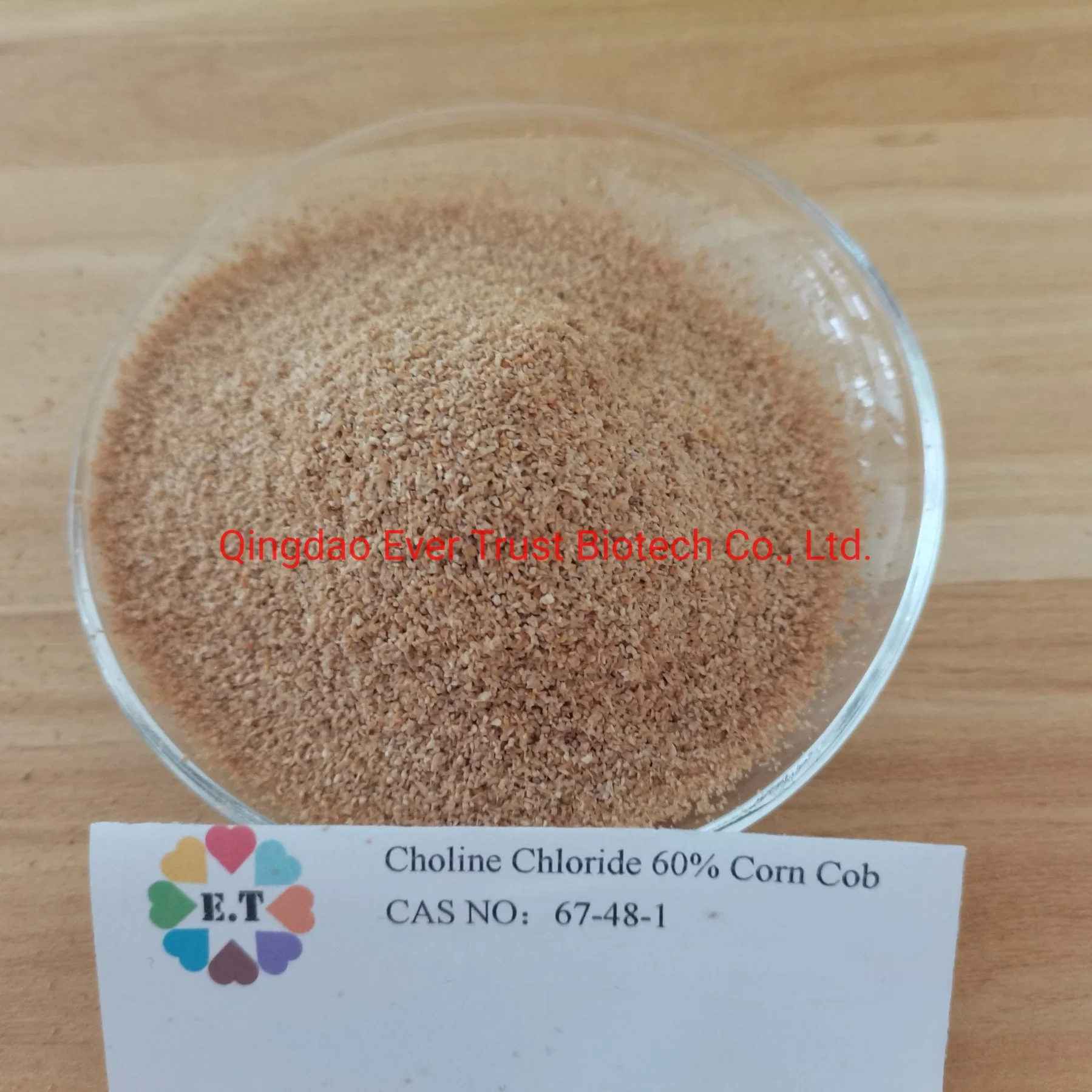 Feed Additives Choline Chloride 60% Corn COB