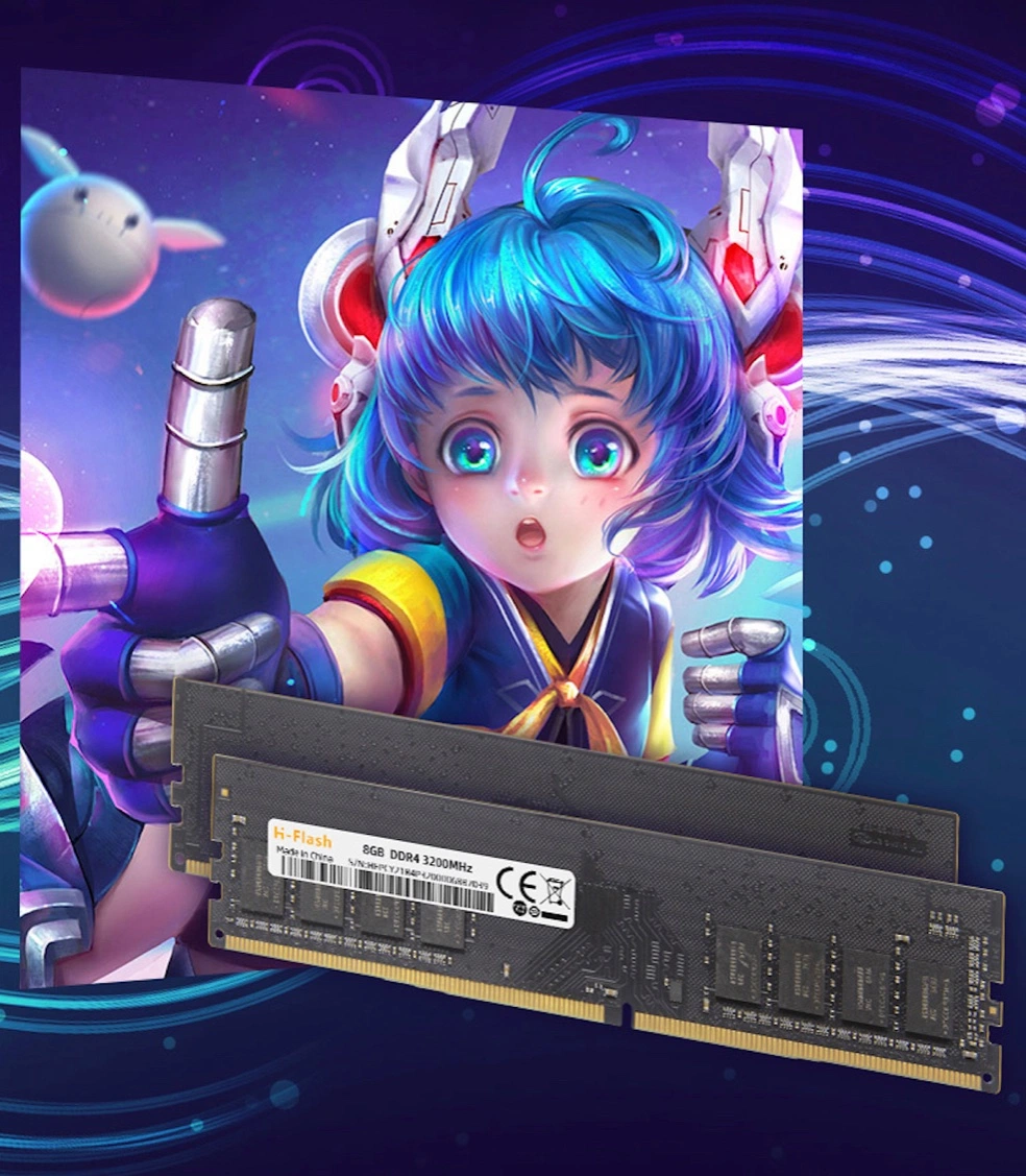 ذاكرة DDR 8g 3200MHz DDR4 RAM للكمبيوتر والكمبيوتر المحمول