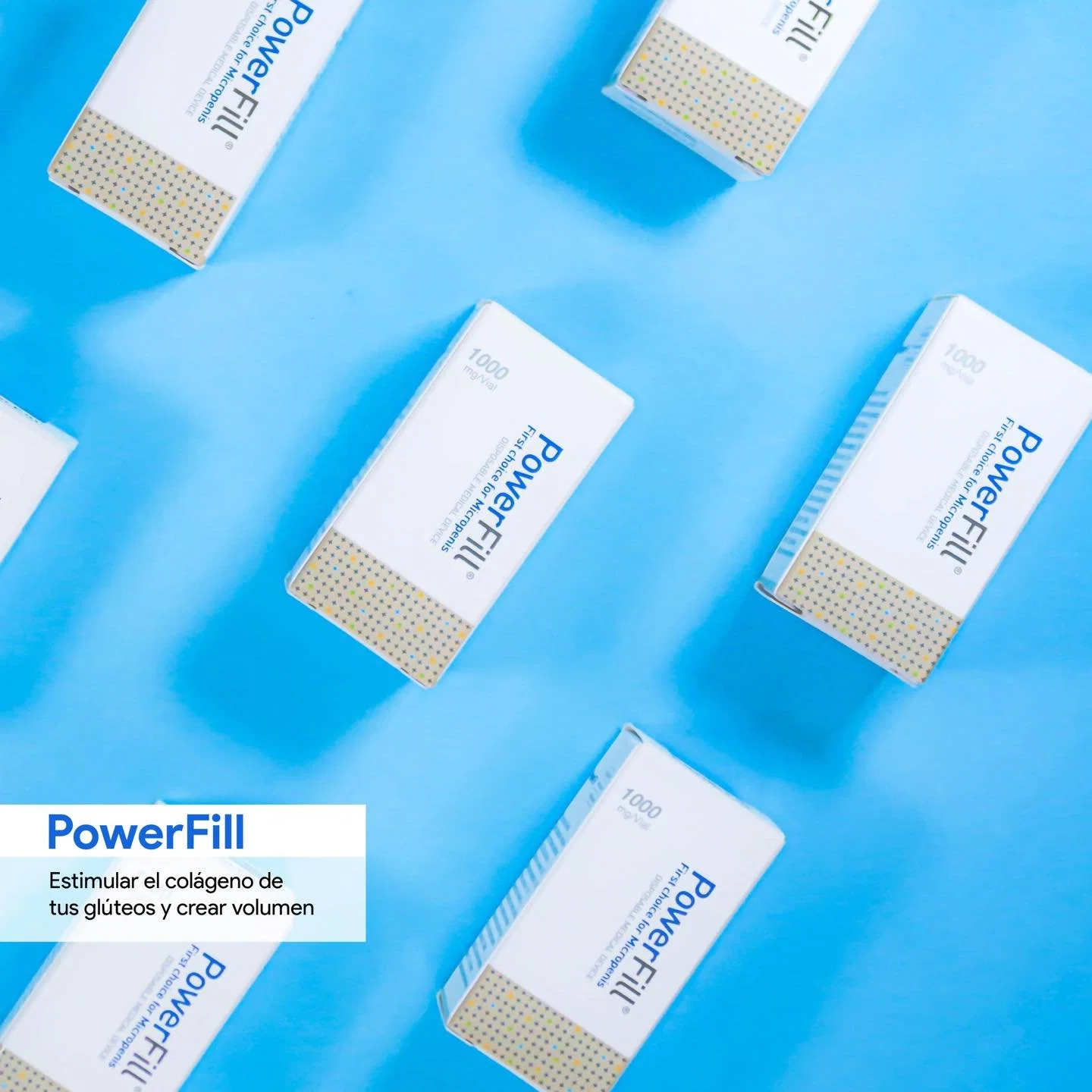 CE Kfda Approved Power Fill 1000mg New Product Powerfill 1000mg /Vail (PLA filler) for Body Filler Lenisna Dermal Filler Injection