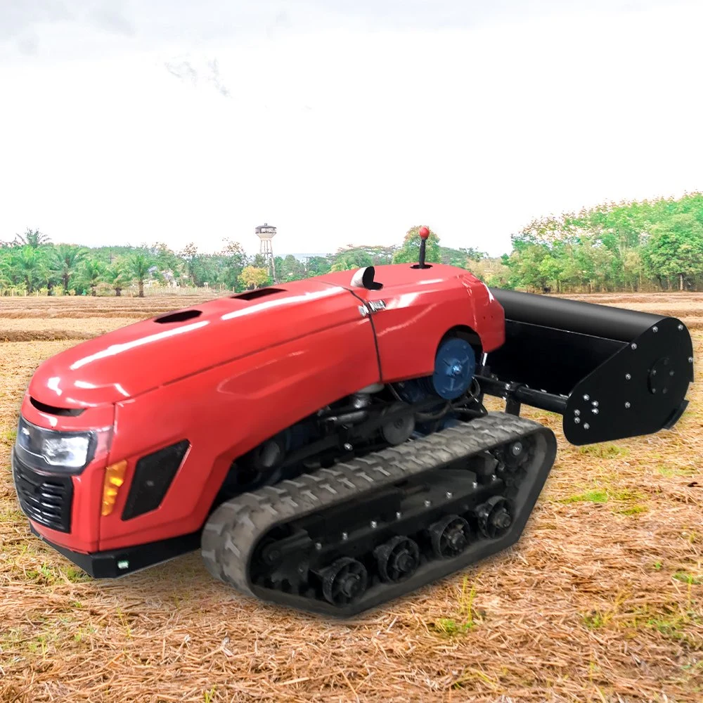 Crawler Rotary Tiller, Diesel Cultivator, Multifunctional Pastoral Management Machine/Orchard Crawler Tractor