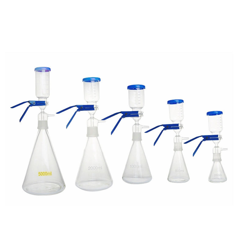 Lab Glassware 1000ml Glass Filtration High Borosilicate Glass Filtration Set Filter Extraction Device