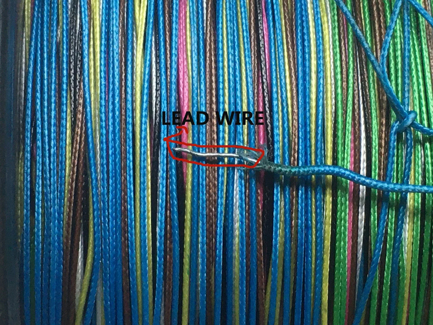 Strong Sink Line 13 Strands Lead Core Braided Fishing Line