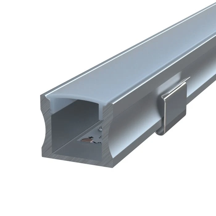 Extrusión de perfil de aluminio LED lineal con tapa