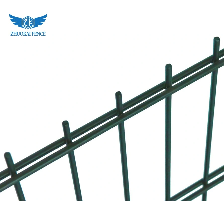 2D Double Mesh Fence Panel/Twin Wire Weld Mesh Fencing