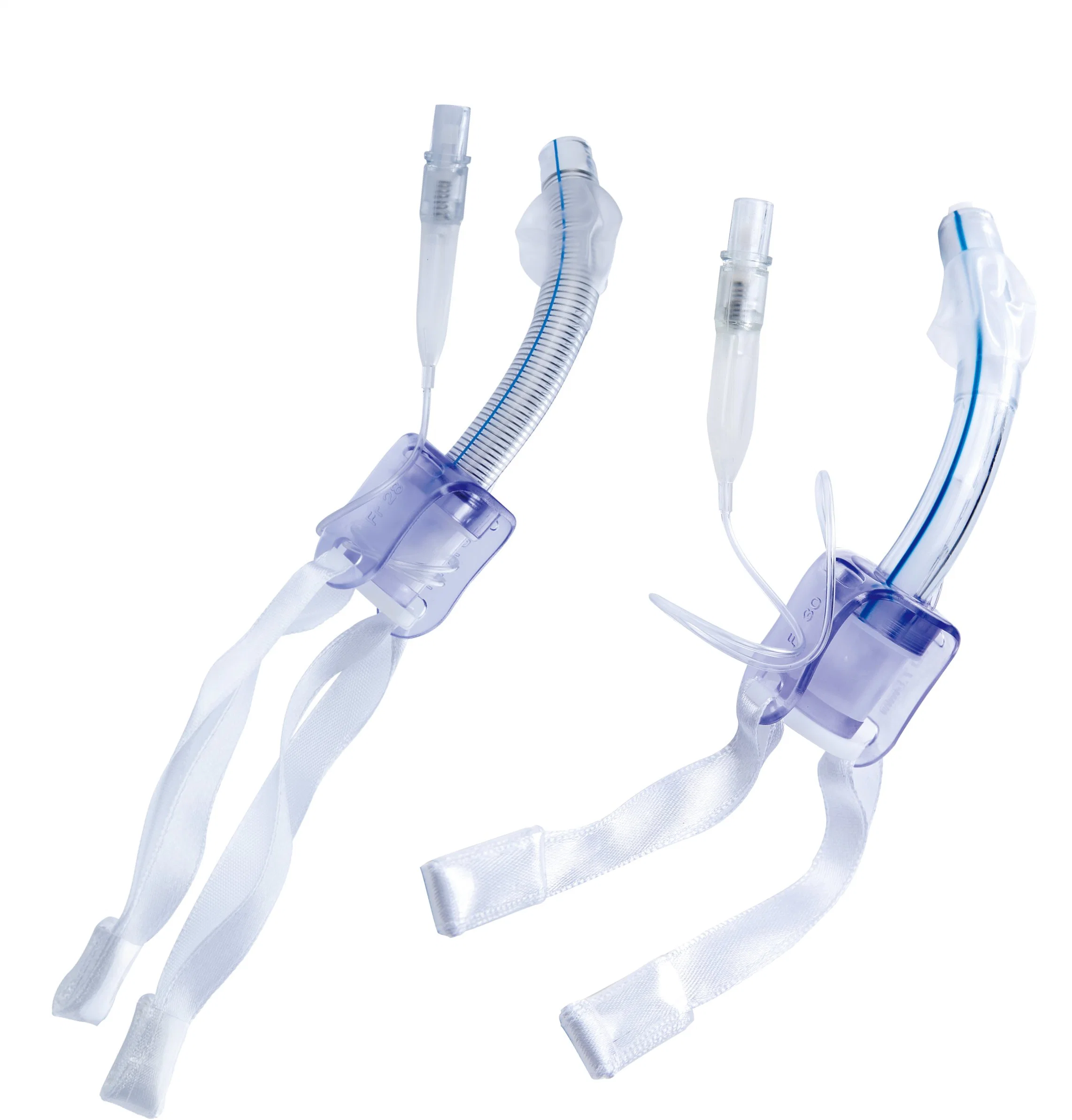 Factory Price Disposable Silicone Tracheostomy Tube with Inner Cannula