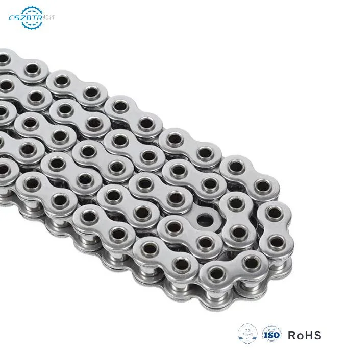 08bhp Ss08bhp 08bhpf 08bhpf5 12.7mm Pitch 0.5 Inch Stainless Steel Carbon Steel Hollow Pin Conveyor Roller Chain