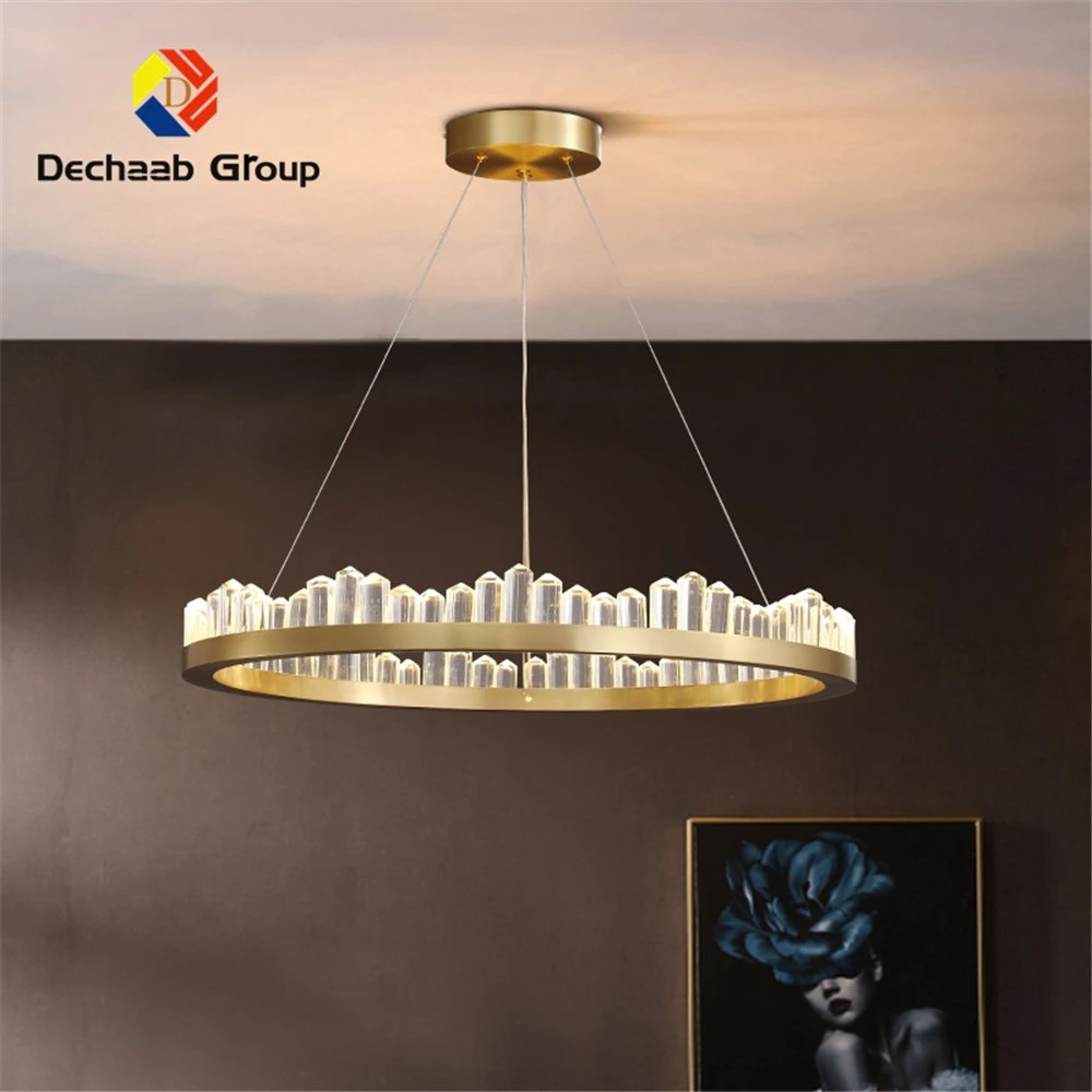 Lustre moderno de design estilo montado no teto com alta qualidade