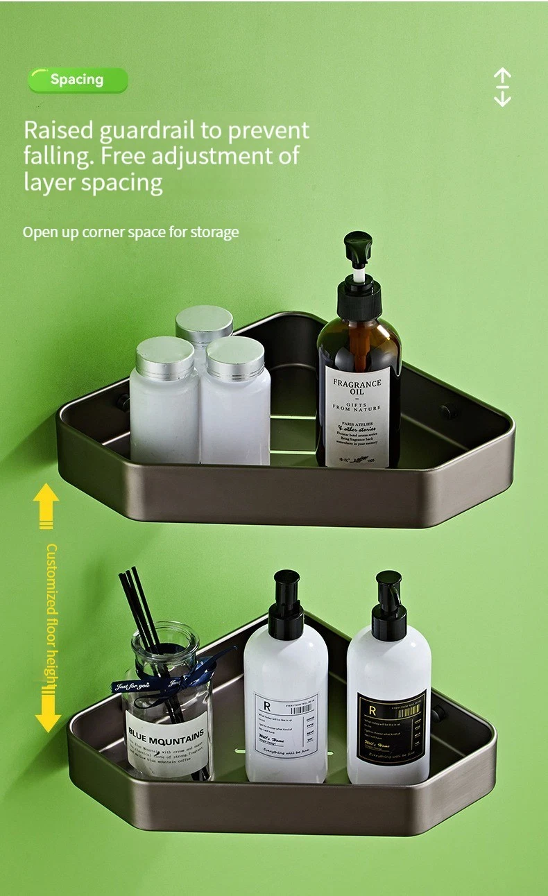 Space Aluminum Bathroom Accessories Set for Bathroom Toilets