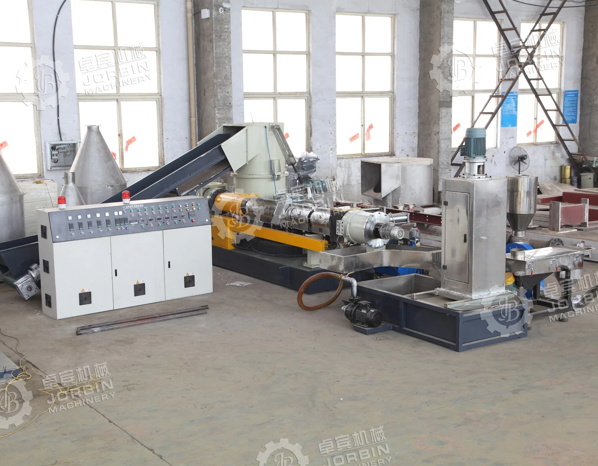 Plastic Pellet Granulator for PP PE HDPE LDPE PP Woven Bag