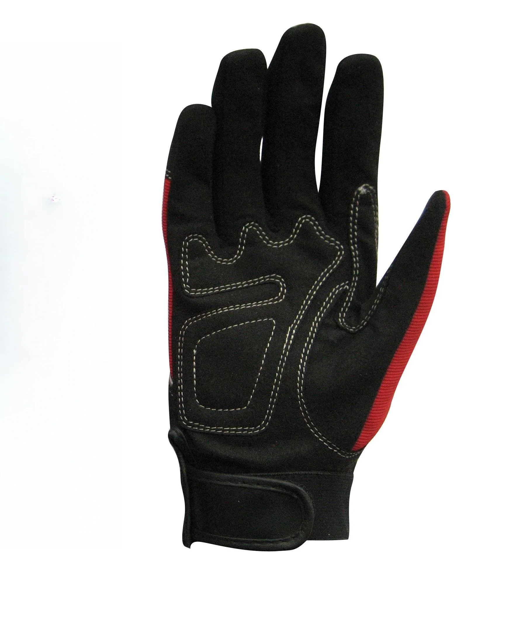 Microfiber Palm Reinforced Thumb Mechanic Work Gloves-