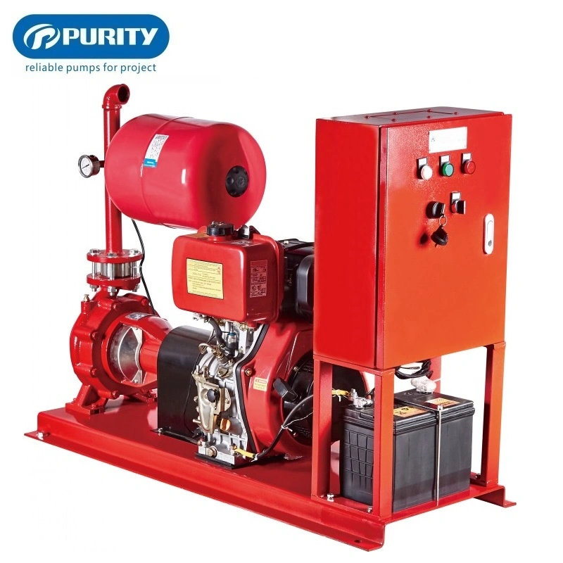 Square Standard Centrifugal High Pressure Auto and Electric Monoblock Diesel Generator Surface Water Pump