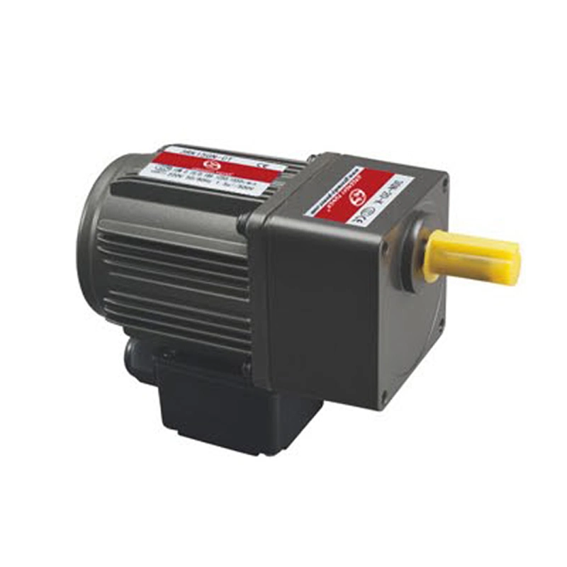 6W 10W 60mm Single-Phase AC Geared Electrical Motor with Brake for Boiler Fan