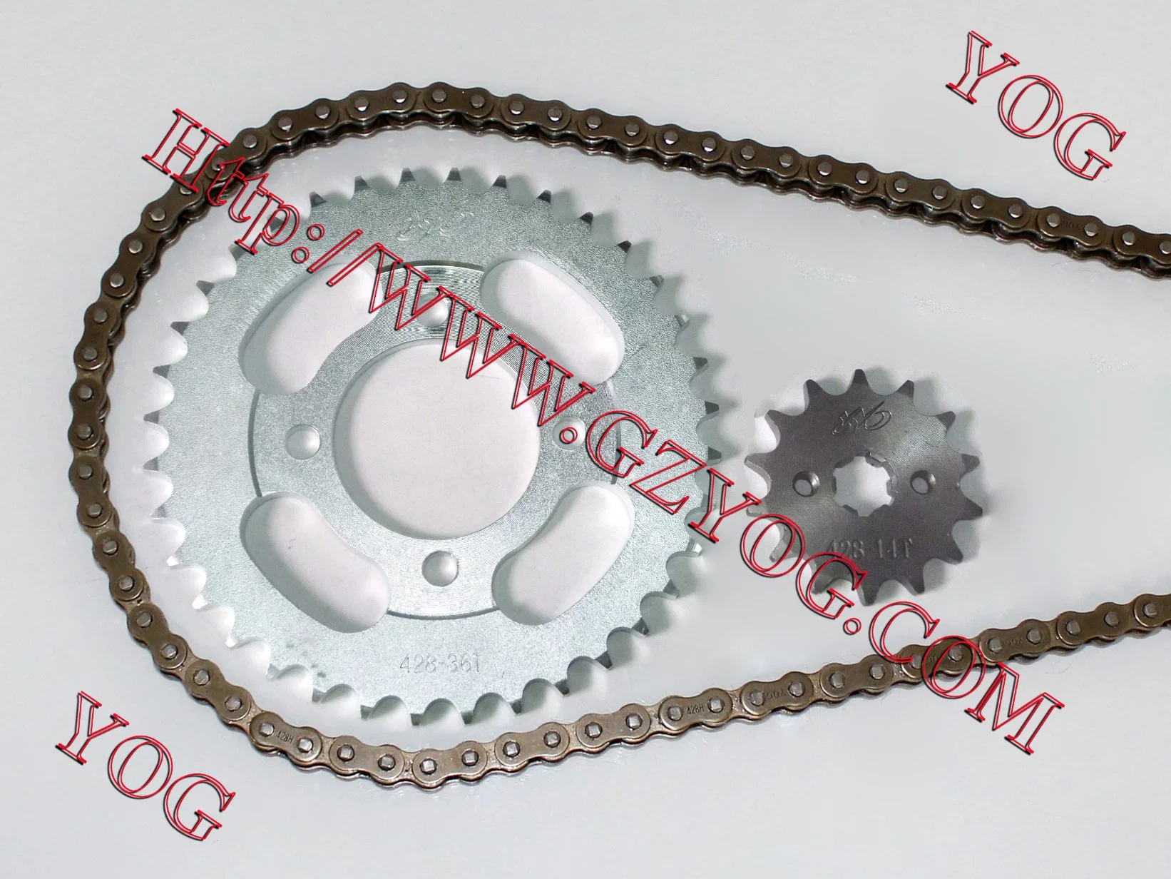 Motorcycle Spare Parts Chain System for Dy100