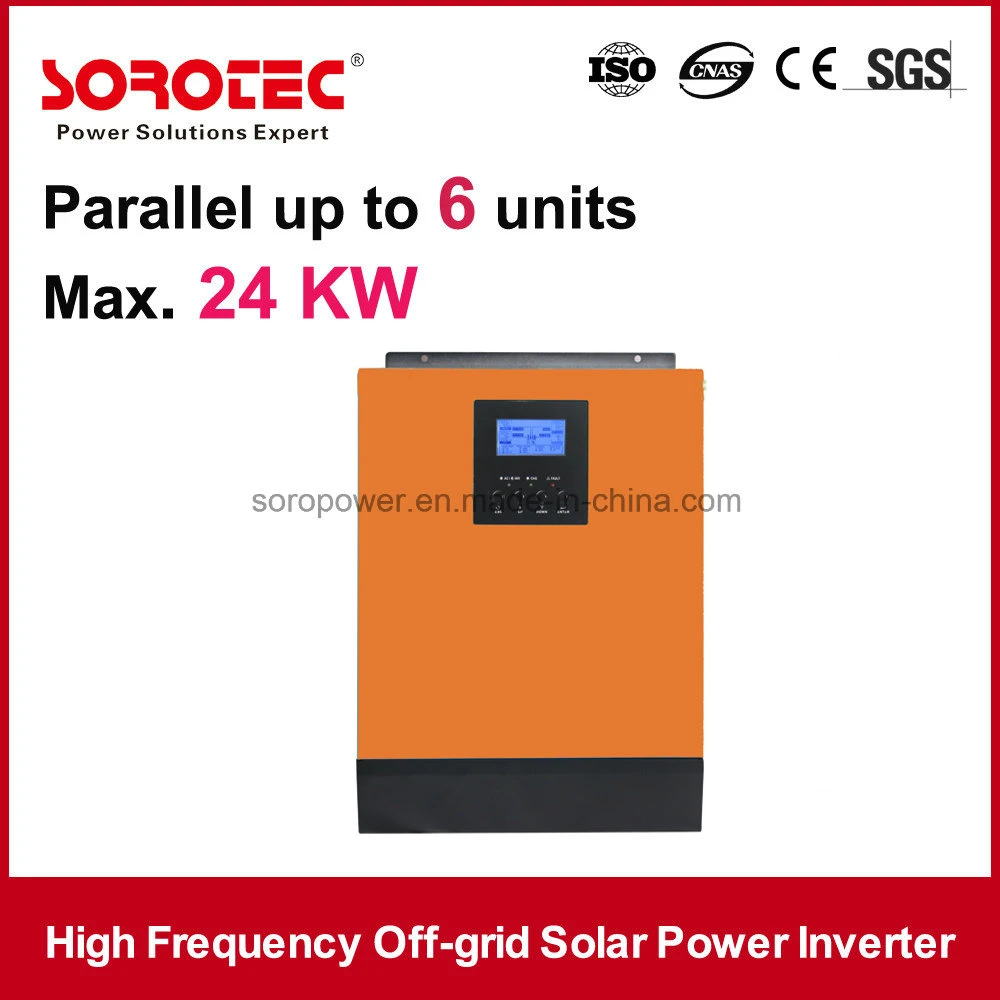 1kVA-5kVA Hybrid Solar Power Inverter Built-in PWM with RS232