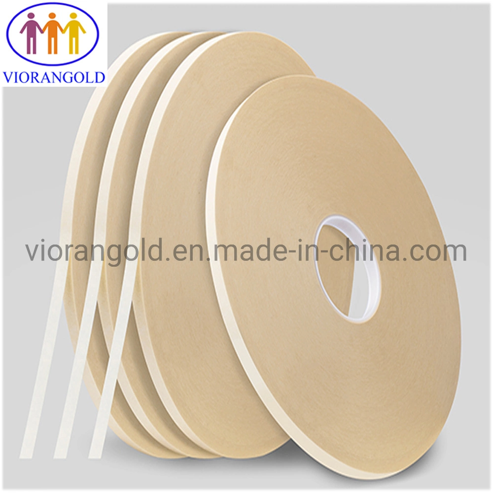 Yellow Crepe Paper Masking Tape, Silicone Glue, Total Thickness 160 Um, Temperature Resistance 150 Degree Centigrade, Peel Force Over 6 N/Inch