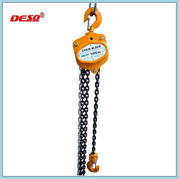 Bearing Ratchet Manual Chain Block / Hoist for Lifting