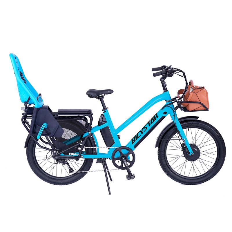Long Range zwei Sitze EWG-Zertifizierung elektrische Eis Cargo Fahrrad