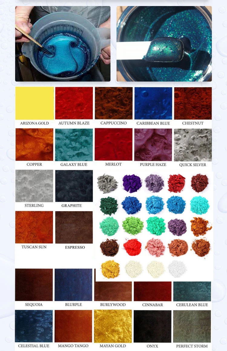 Epoxy/Polyester Electrostatic Spray Tribo Metallic / Hammer/Wrinkle/Crocodile/Sand/ Rough Powder Coating