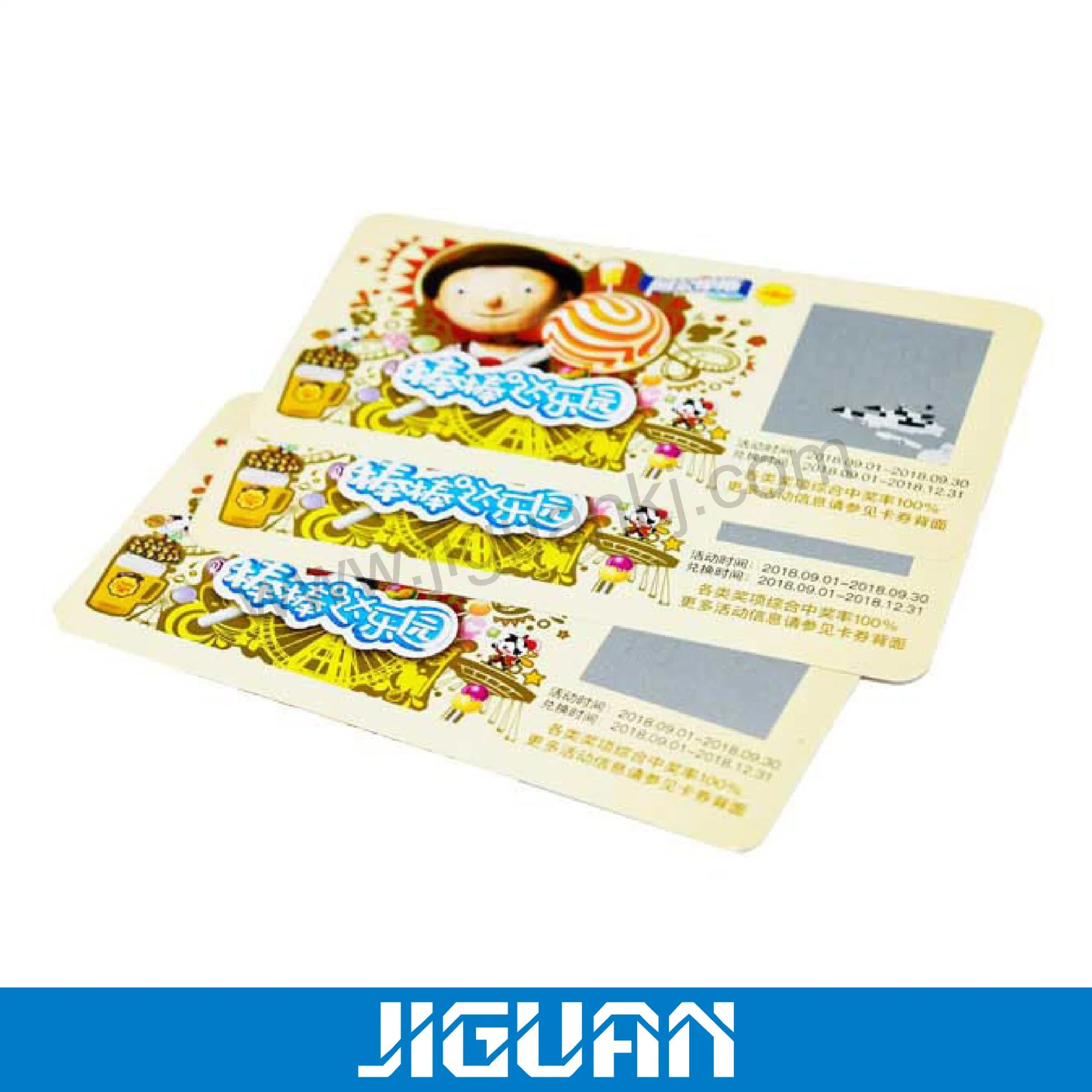 Jugar Card La tarjeta de regalo Cupón de Lotería de Tarjeta tarjeta de cartulina