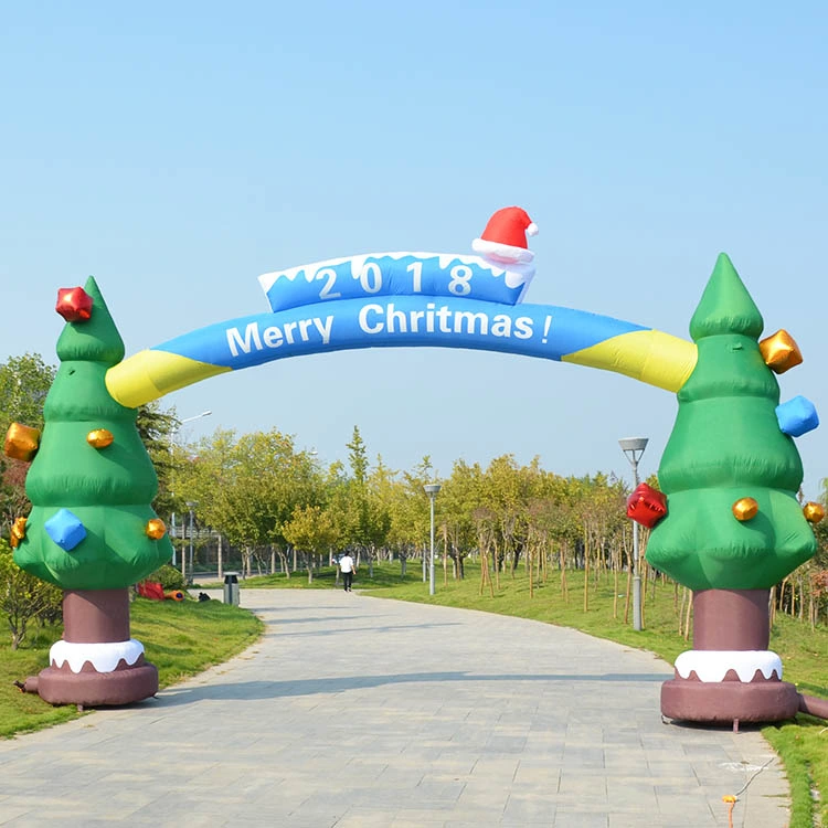 Wholesale/Supplier Customization Advertising Inflatables Products Inflatable Start Finish Line Arch LED Inflat Arch Price Custom Inflatable Christmas Arch