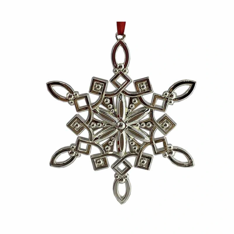 Los ornamentos de sublimación decoración aluminio recubierto de comprar espacios en blanco Jingle Peacock colgando de accesorios de vacaciones Árbol de Navidad ornamento